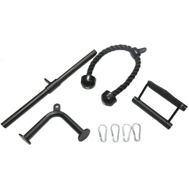 Single Grip Tricep Rope with Cable Machine Attachment by Crown Sporting Goods SFIT-602 Single Grip Tricep Rope with Cable Machine Attachment by Crown Sporting Goods SFIT-602